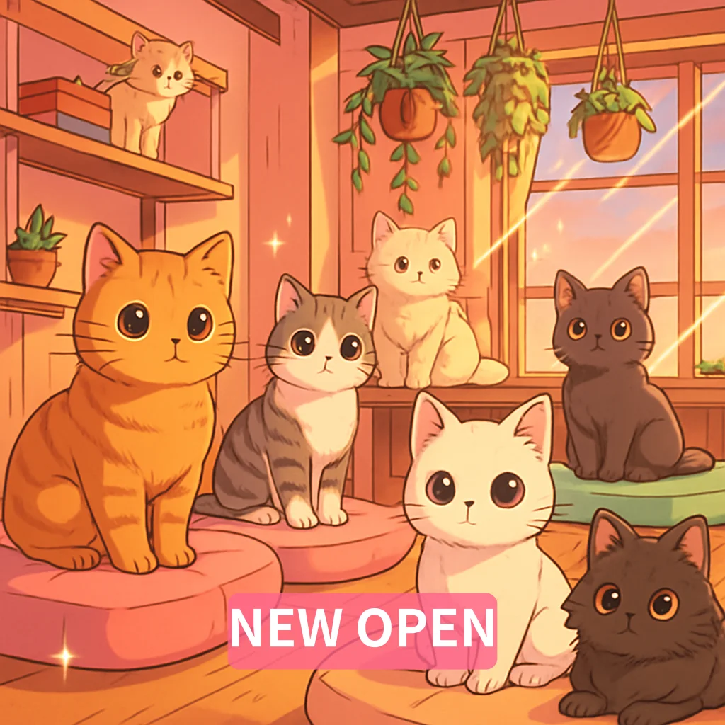 猫好き集まれ！新しい猫カフェがオープン