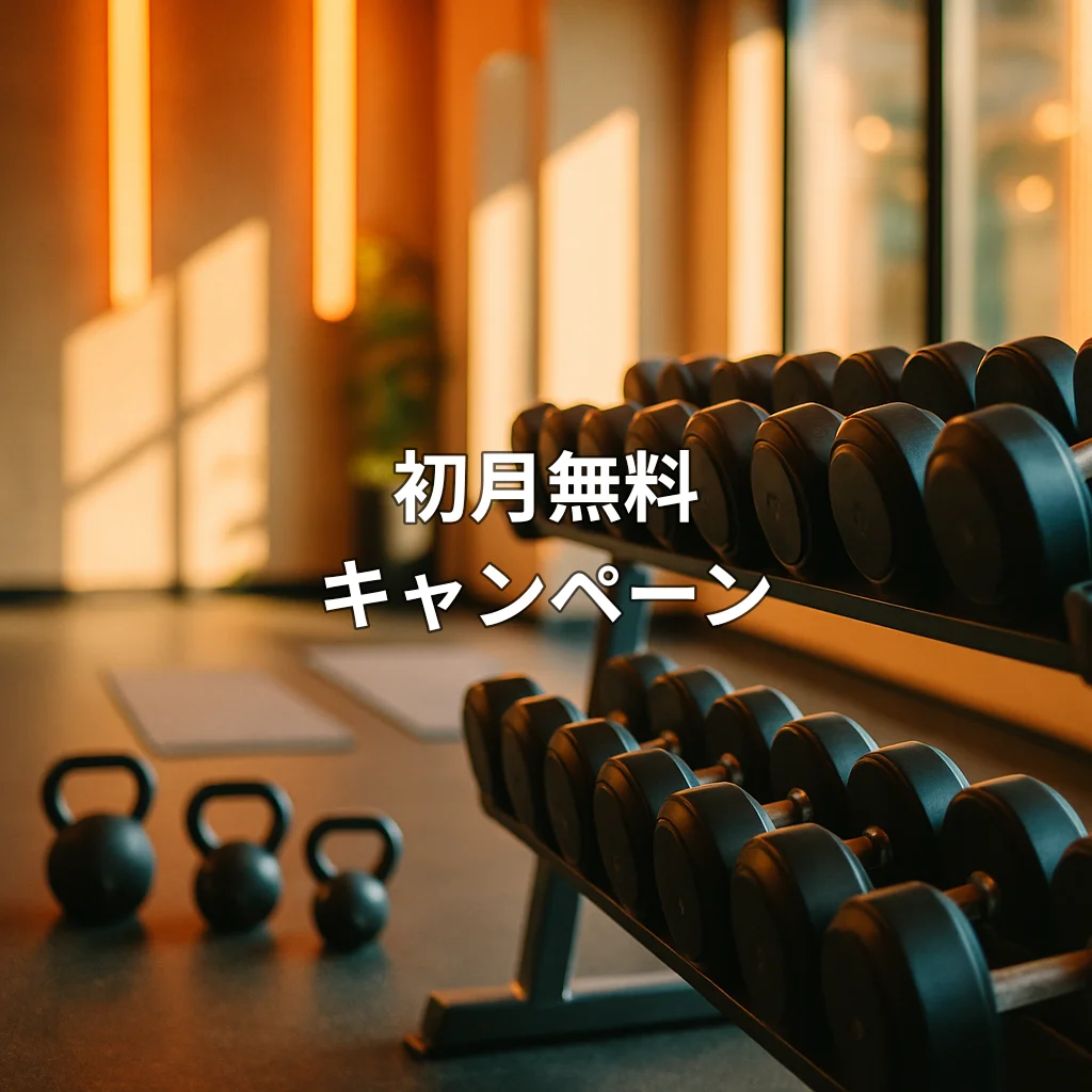 今なら初月無料！この機会にスタートしよう
