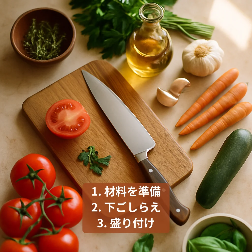 プロが教える簡単レシピ。今日から実践！